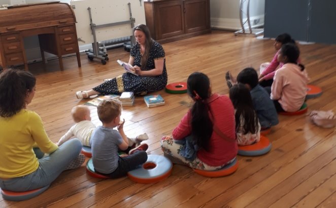 dubcilib's tweet photo. Amy kicked off our Summer Star Story Time in Rathmines Library this morning! Come along any Tuesday, Wednesday or Thursday in July at 12 PM sharp and join Amy, Sarah or Bernie for some fun/funny stories!! No need to book! Everyone welcome! #rathmines #rathmineslibrary #storytime https://t.co/NjGI1kdTrX
