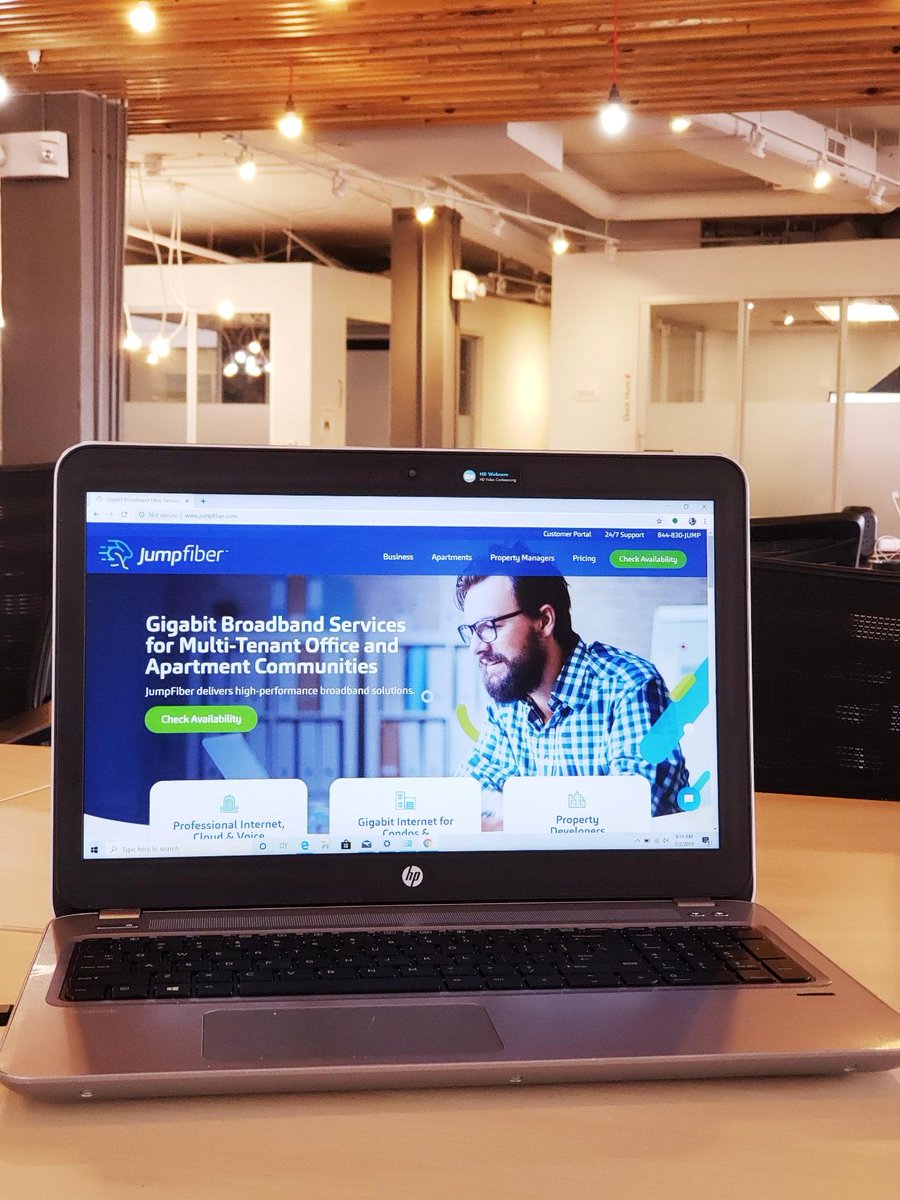 JumpFiber's tweet photo. You have a beautiful work space, You offer amazing services to your customers, All that's left is a need for Super Fast and Reliable Broadband Services!! Make The Jump Today!!  Jumpfiber Is Here To Help!  #jumpfiber #join #sanantonio #downtown #broadband #workspace #services https://t.co/xC04YI7M6h
