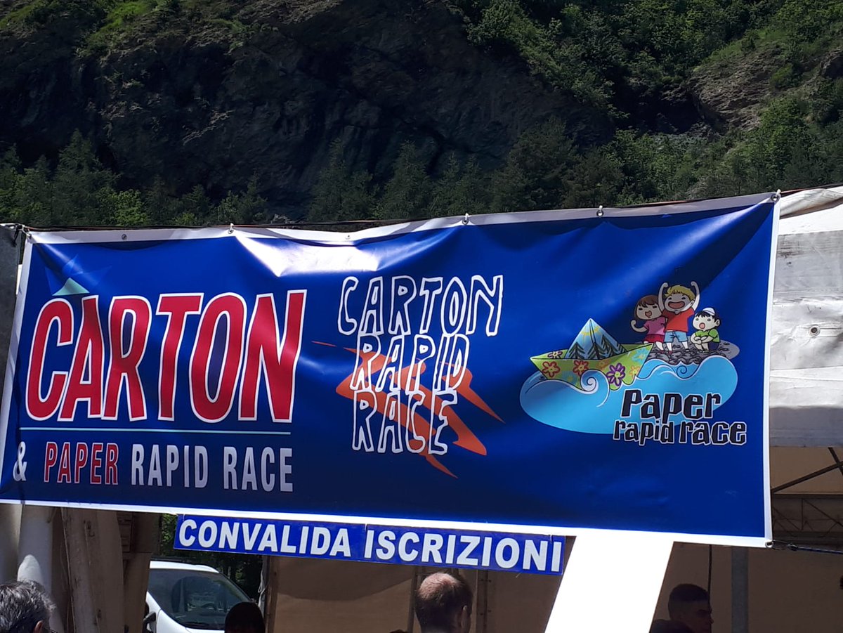 noleggiando's tweet photo. I nostri prodotti a #noleggio per la Carton &amp; Paper Rapid Race 2019 a #Oulx!  ⛵️
Sempre felici di partecipare a queste manifestazioni! ;) https://t.co/f7MShV5Nkw