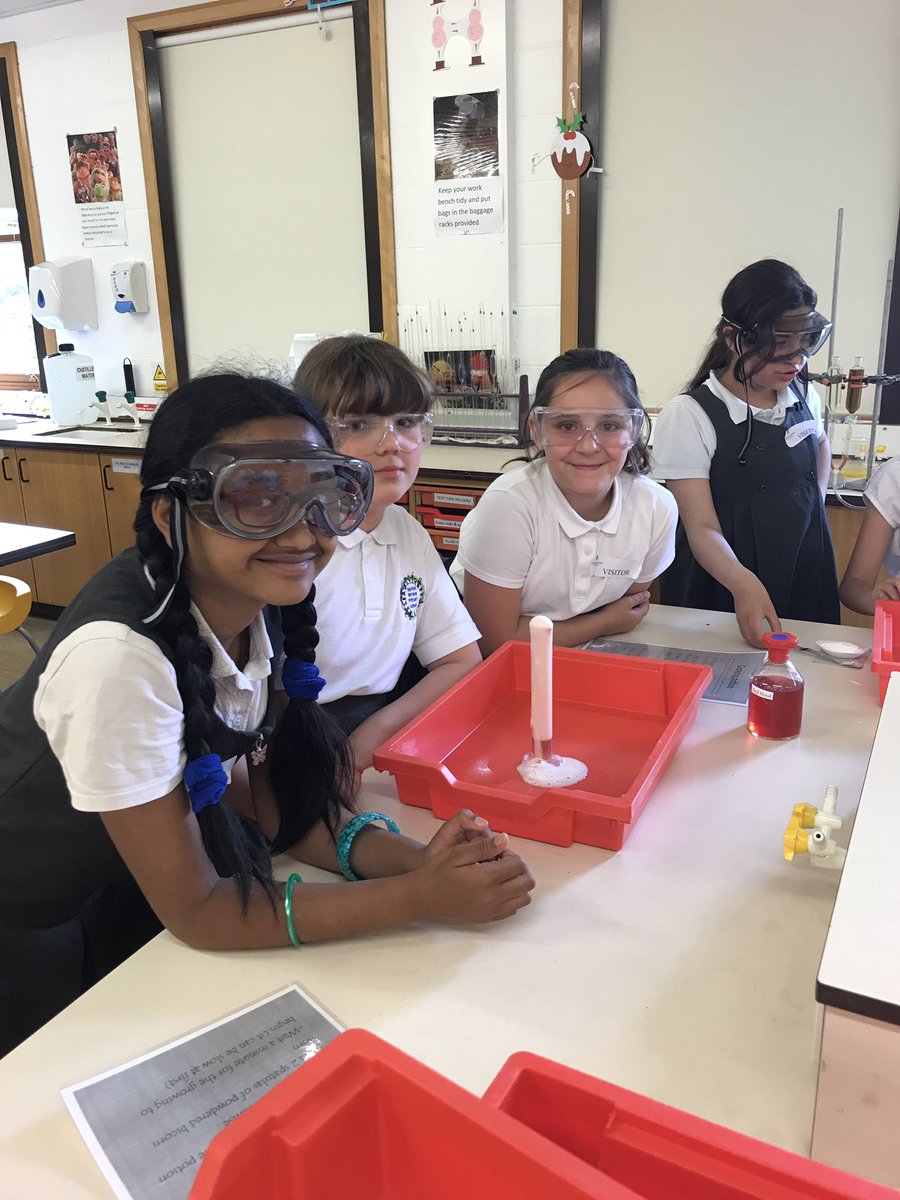 NHSChemSTEM's tweet photo. Amazing day today with local schools joining us for Science Extravaganza today @NorthamptonHigh #GDST @VernonTerrace @WFPrimary #harrypotterscience https://t.co/lHx3oTeEbi