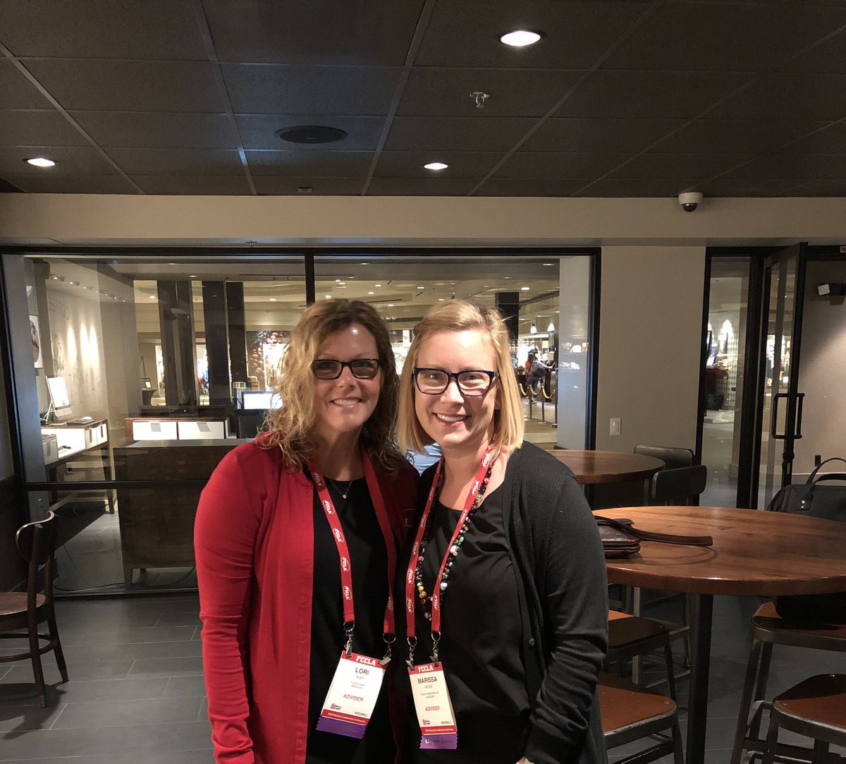 MarissaHeyer's tweet photo. Ready for an exciting day evaluating at #2019NLC with @fh_fccla advisor https://t.co/GcyUR8DiUk