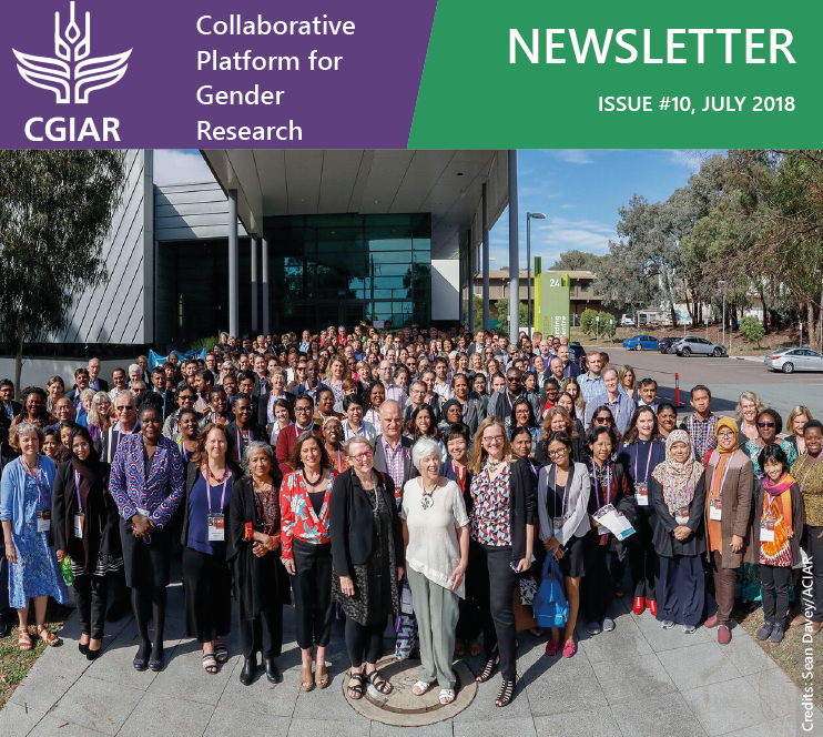 CGIARgender's tweet photo. Our latest CGIAR Collaborative Platform for Gender Research Newsletter Issue #10 (April-June 2019) - https://t.co/geIUgSNPBo with special coverage from #SeedsofChange19 and special #GenderInAg interviews including from no less than @N_Kabeer!! Enjoy! https://t.co/72AoZwESSQ