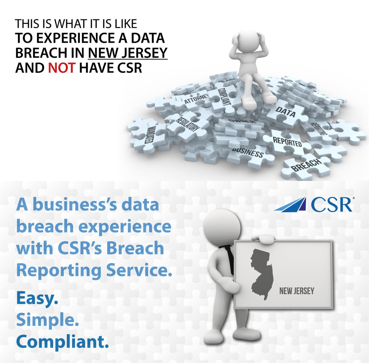 Business Owners, What would you do if your company experienced a data breach? You can see additional information for the State of New Jersey at CSR Privacy Solutions, Inc. website 👉csrps.com/privacy-regula…
CSR's Data Breach Reporting Service (video) 👉 youtube.com/embed/EJxiAwah…