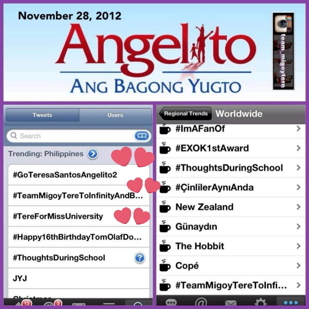 DEVONline_SQUAD's tweet image. Year 2012: when #SamVon's 1-3 (long) hashtags/tagline TRENDED on PH Twitter 💜💜💜 

#AngelitoBatangAma 
#DevonSeron 
#SamConcepcion 

@TheodoreBoborol 
@devonseron17 

📸 SamVon FB Page