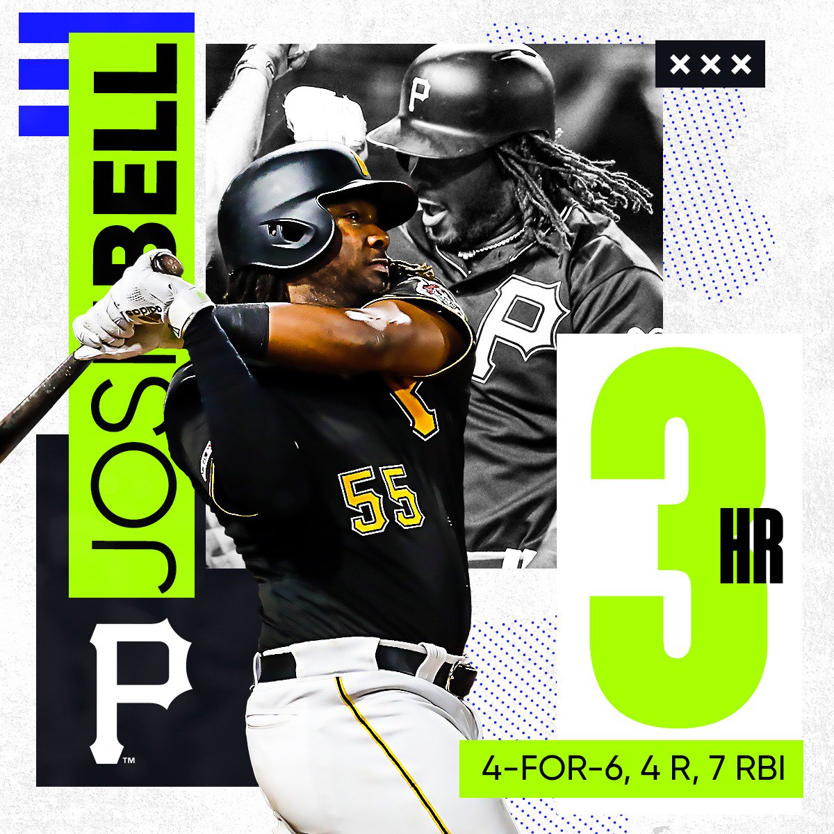 A historic night for the <a href="/Pirates/">Pittsburgh Pirates</a> slugger.