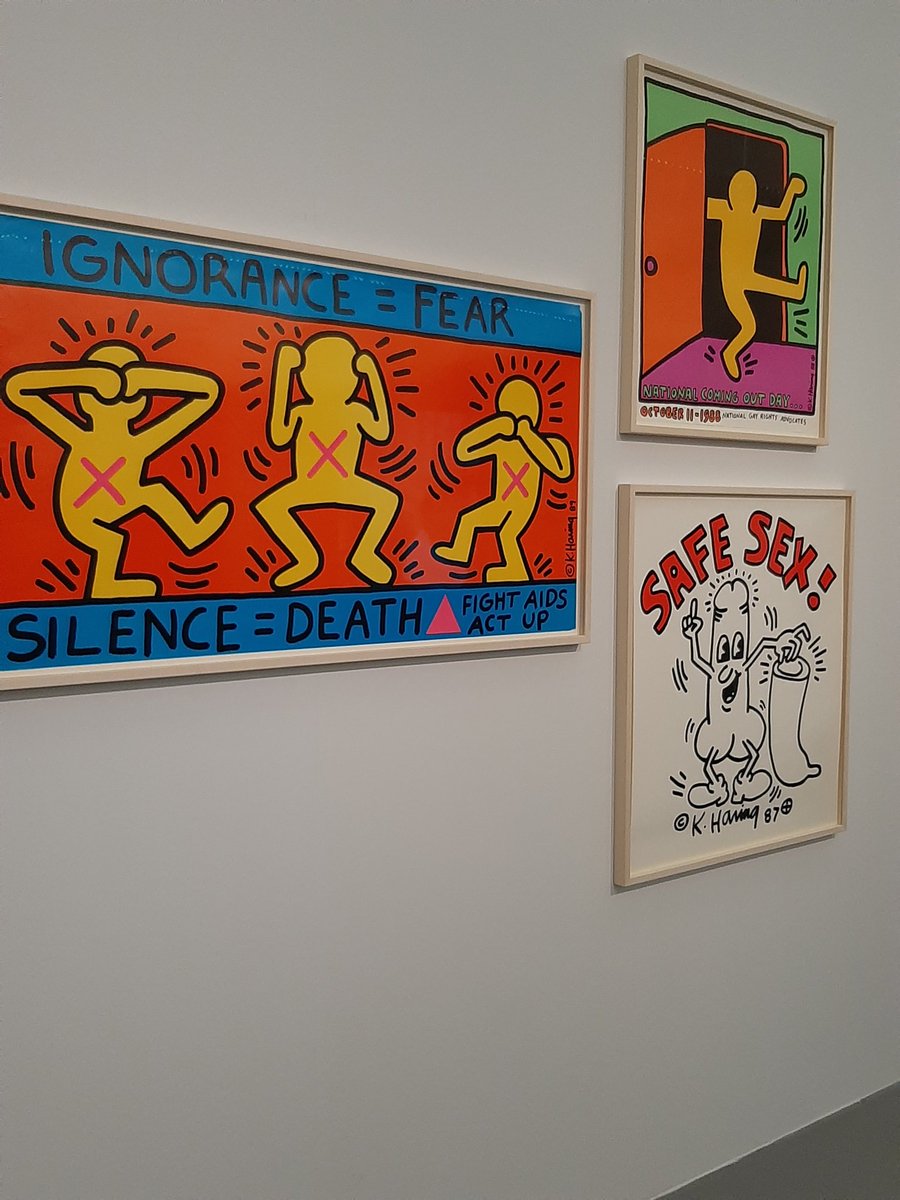 The Keith Haring exhibition <a href="/tateliverpool/">Tate Liverpool</a> is excellent. Well worth the trip.