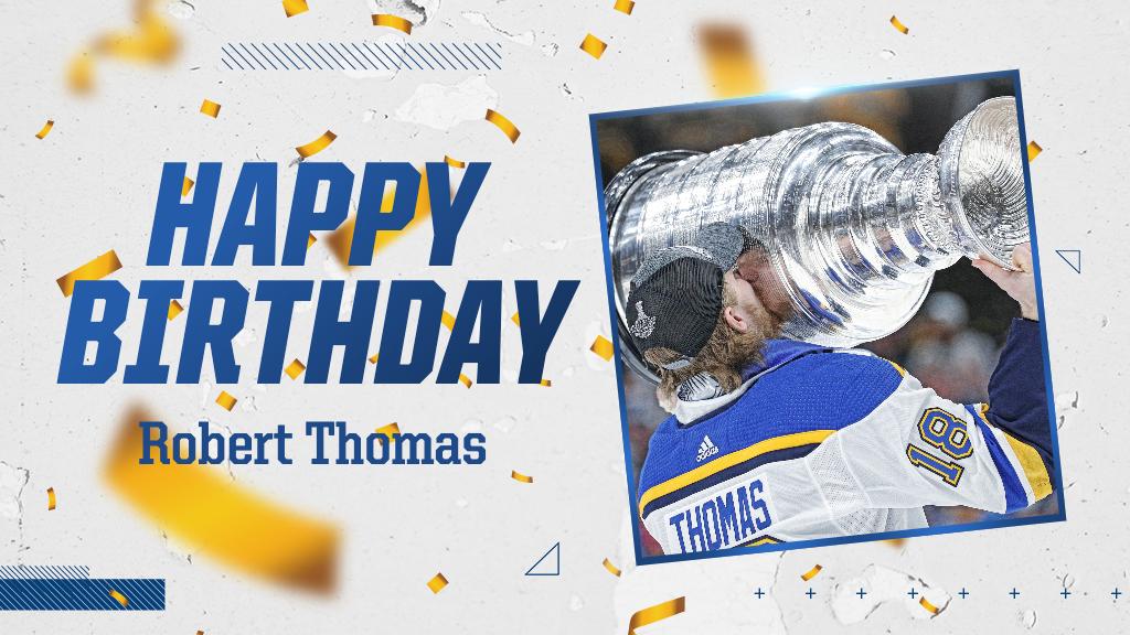 St. Louis Blues on X: Wishing a happy birthday to the tall guy