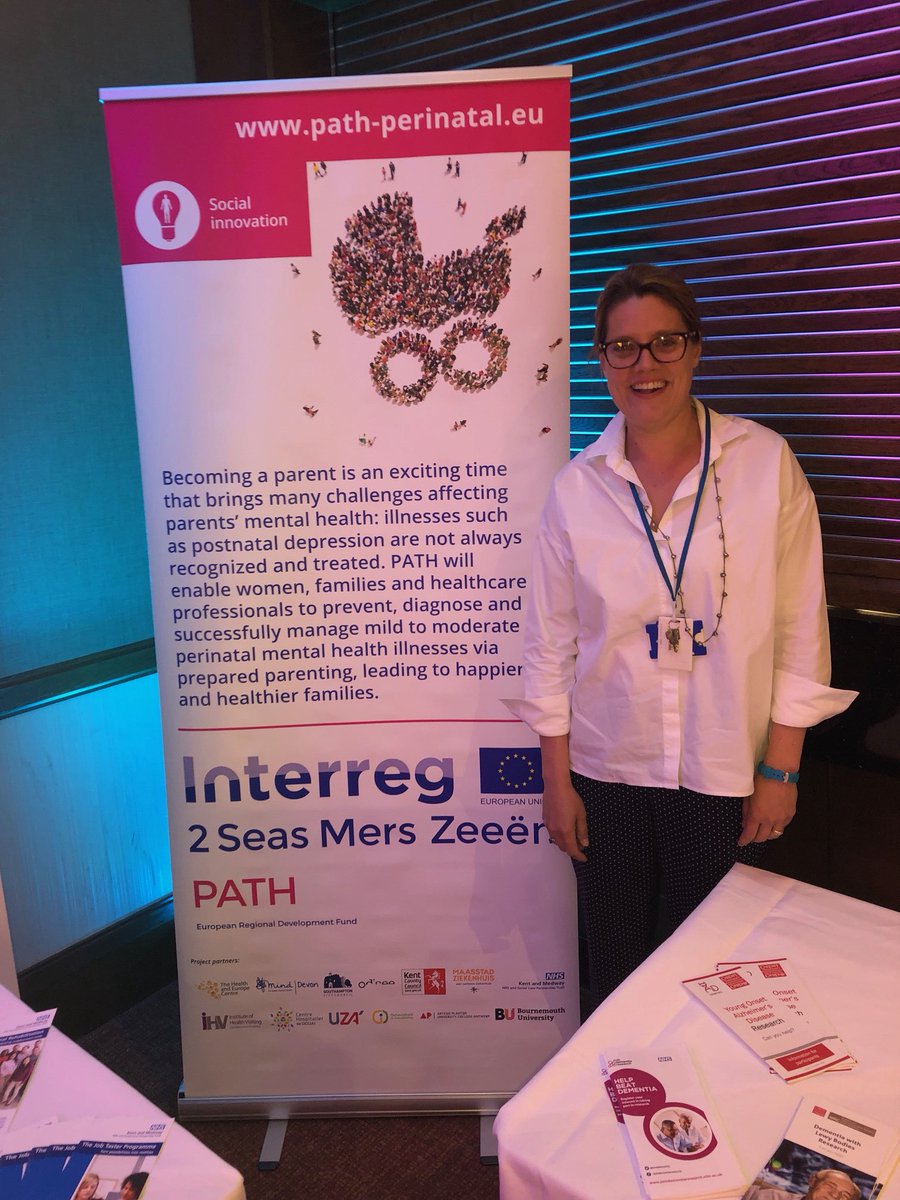 What do you think of our new pop-up banner? Here’s our lead partner @healthandeurope Director, Alice at the @kmptnhs awards spreading the word about PATH #reducingstigma #raisingawarness #increasingsupport #perinatalmentalhealth 🧠👶🇪🇺