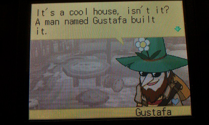 The japanese version of hmds had the gimmick that the entire cast were just the identical grandchildren of the awl cast but with different names. They removed this in the english version but sometimes you still got dialogue like this about grandpa gustafa