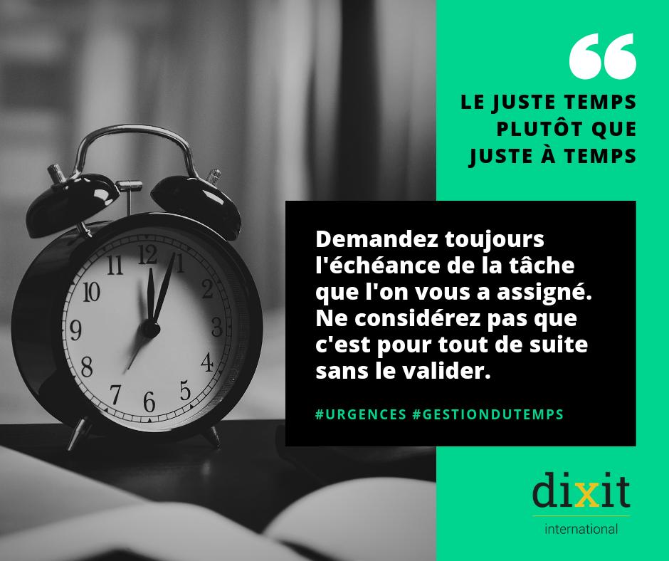 DixitInter's tweet image. Conseil Gestion du temps
dixit-international.com