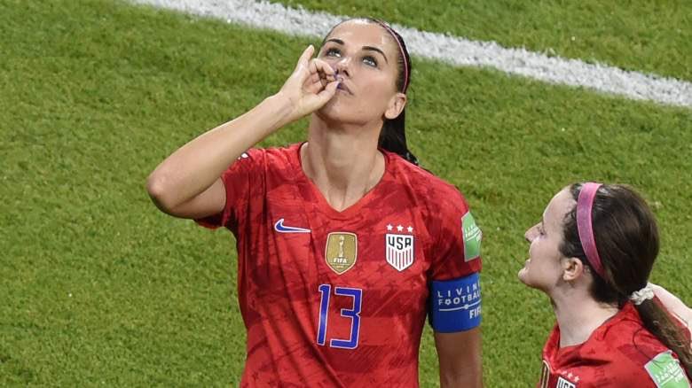An absolute legend. Happy birthday Alex Morgan. That s the tea. 