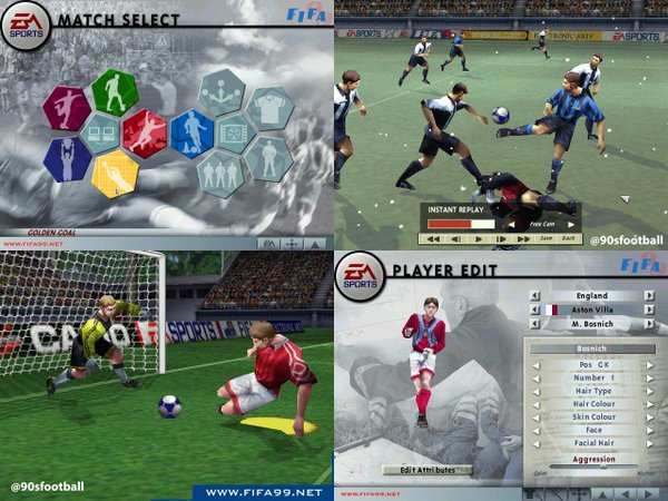 Retweet if you remember playing FIFA '99!