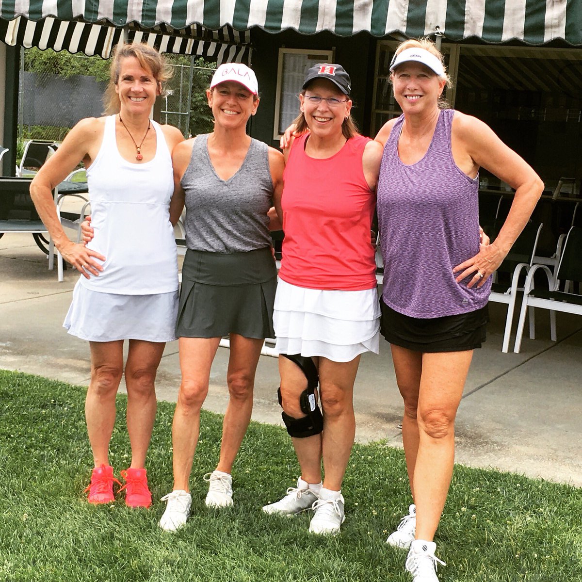 Four (Deb Podolin, Louise Williams, Phoebe Figland and Dede Zeluck) of the <a href="/HaddonfieldHS/">HMHS</a> 1980 <a href="/NJSIAA/">NJSIAA</a> Girls Tennis Tournament of Champions winning team! This is why they played high school sports. Long-lasting friendships <a href="/NFHS_Org/">NFHS</a> #MyReasonWhy