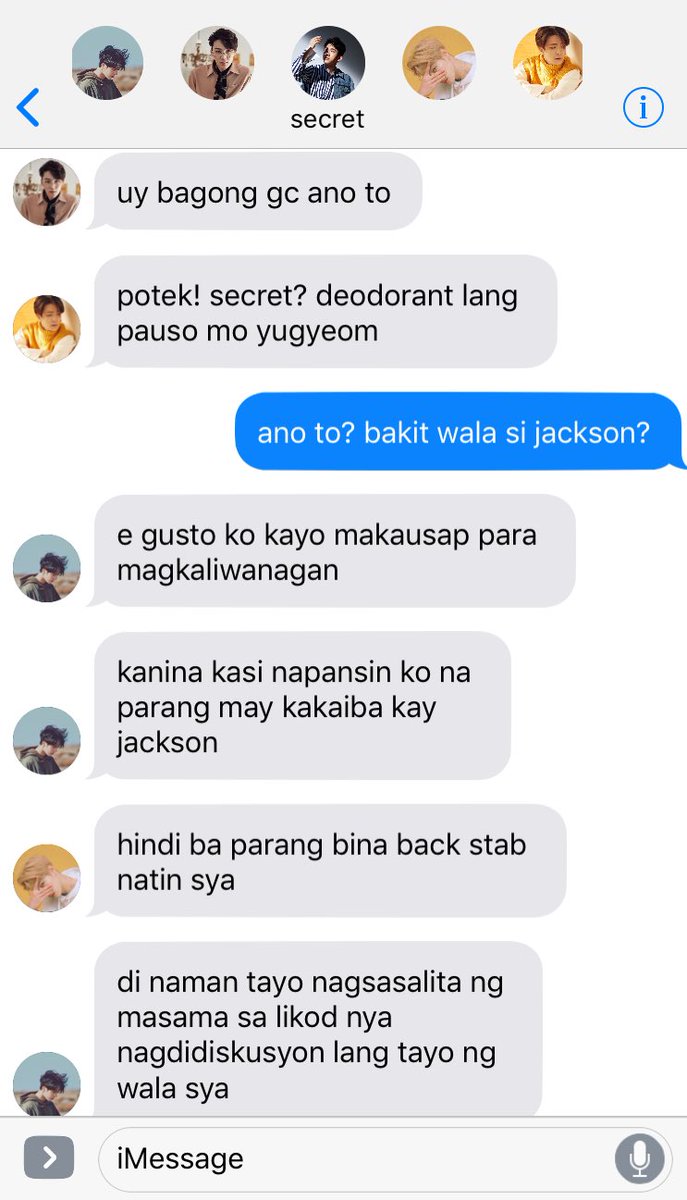 83napapansin na ng barkada #RedVelvet  #GOT7   AU #JackRene