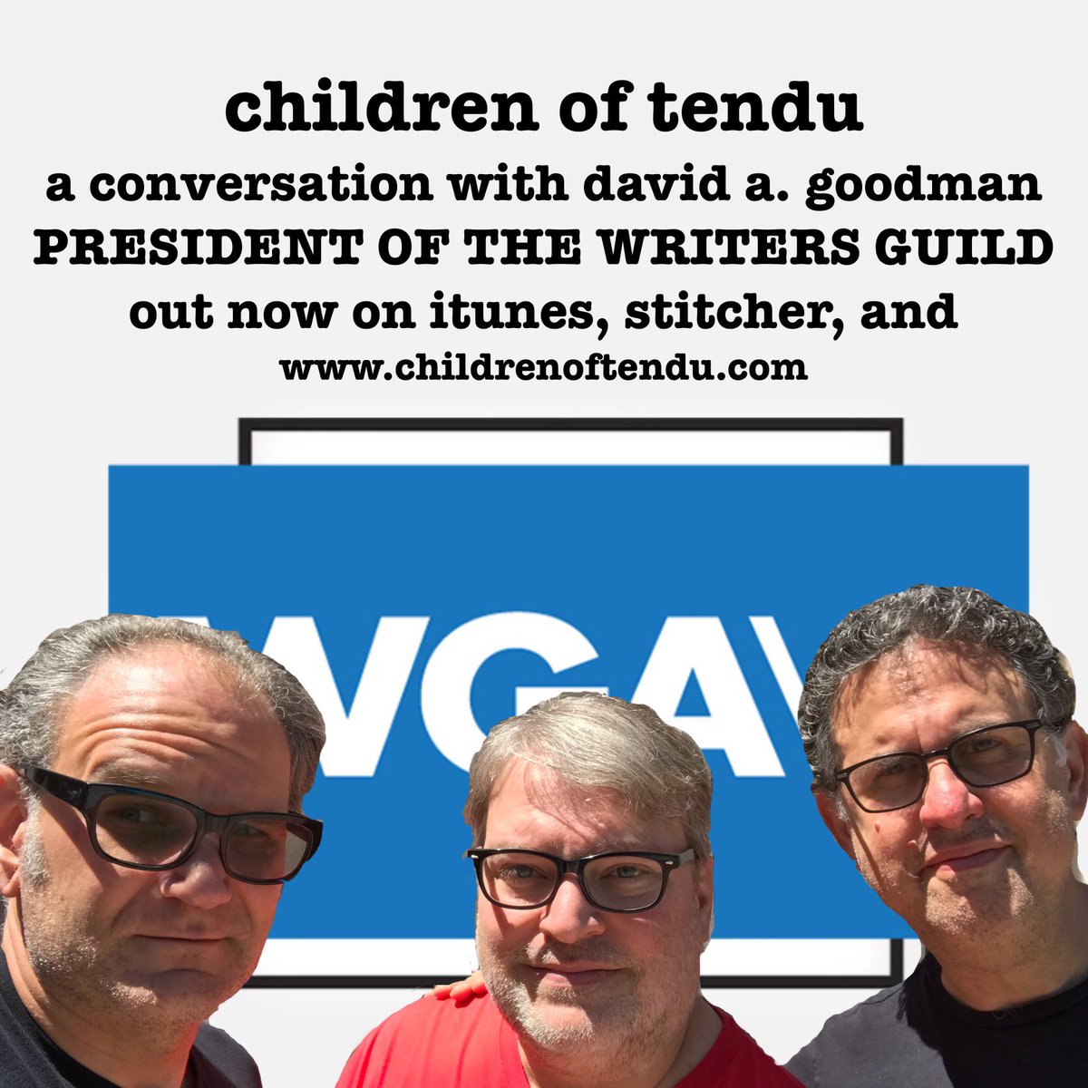 THE CHILDREN OF TENDU MEET THE PRESIDENT OF THE WRITERS GUILD - a candid conversation about the state of the WGA/ATA conflict! #wga #wgasolidaritychallenge #WGAstaffingboost #istandwiththewga