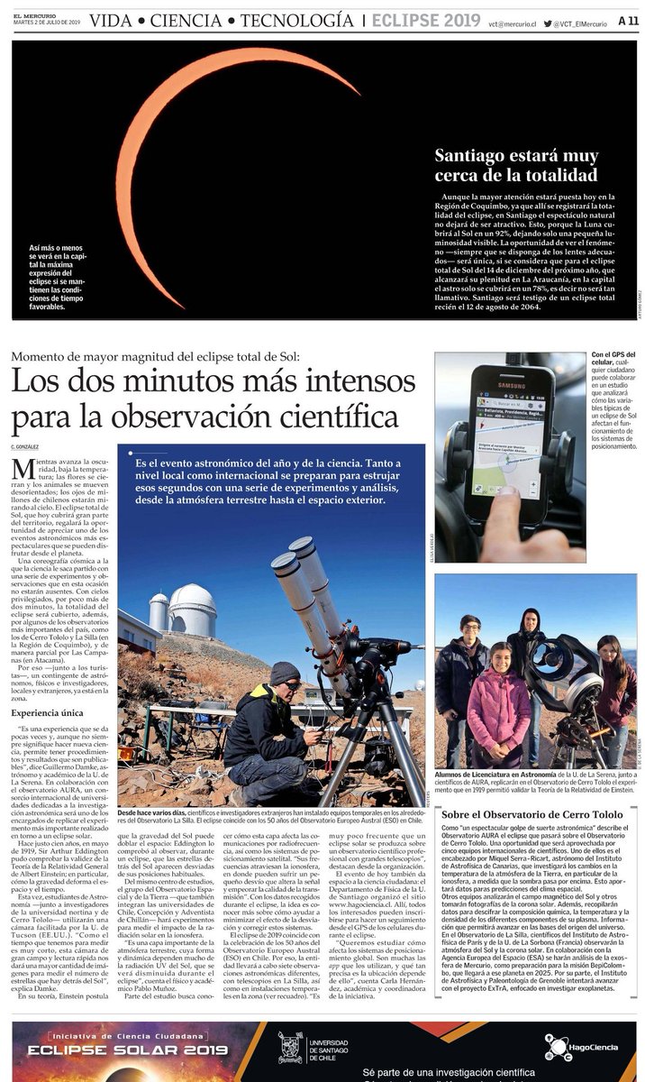 VRIIC Usach (@vriicusach) on Twitter photo #EclipseSolar2019 es el tema astronómico del año y <a href="/usach/">Universidad de Santiago de Chile</a> es protagonista con hagociencia.cl👉Dpto. de <a href="/FisicaUsach/">Fisica_Usach</a> promueve la ciencia ciudadana transformando tu celular en instrumento para comprobar efectos de #Eclipse en los GPS #InvestigaciónUSACH #FiestaEclipseUSACH #EclipseSolar2019 es el tema astronómico del año y <a href="/usach/">Universidad de Santiago de Chile</a> es protagonista con hagociencia.cl👉Dpto. de <a href="/FisicaUsach/">Fisica_Usach</a> promueve la ciencia ciudadana transformando tu celular en instrumento para comprobar efectos de #Eclipse en los GPS #InvestigaciónUSACH #FiestaEclipseUSACH