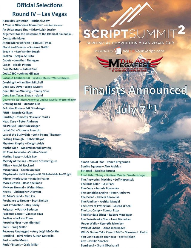 lindiwesuttle's tweet image. I’m 3 for 3 WOW!!!!!!!!!! #blackscreenwriter #femalescreenwriter