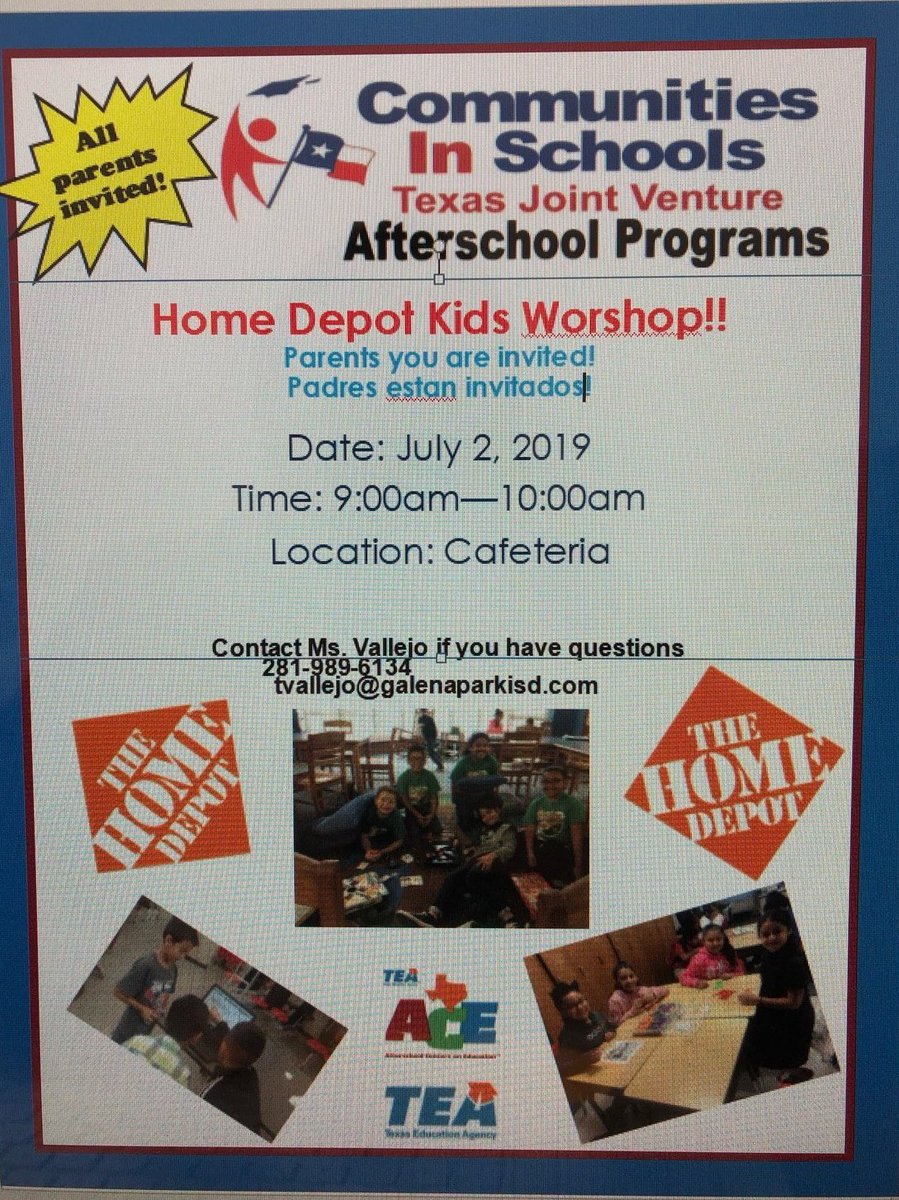 JennyBarnardFES's tweet photo. What an amazing way to start the day, with helping our community in developing skills for our future. Thank you for inviting Home Depot.
Shout Out to OASM Mary, Krysta, Alejandro and Ruth
#hd0569 #communitiesinschool @jma8306 @KadeKasner @idrissi_mary @AmberHaley1216 https://t.co/0nEmm75WIY