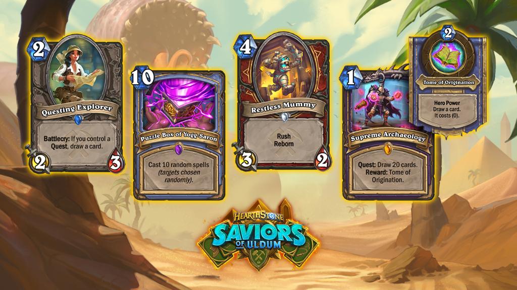 grænseflade Bemærk komfortabel توییتر \ Hearthstone در توییتر: «The League of Explorers are here to save  the day! Take a look at a few cards that were revealed in yesterday's  announcement! #SaviorsOfUldum Full Gallery: https://t.co/cOv2A2hS0r