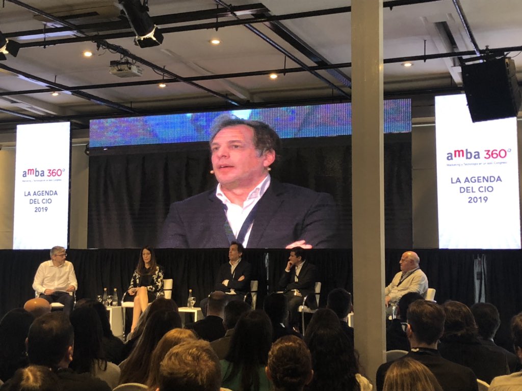 a_pelloni's tweet photo. #AMBA360 API Banking, Cloud y Cambio Organizacional/Cultural, claves en la Agenda del CIO https://t.co/iVtYL24VUO