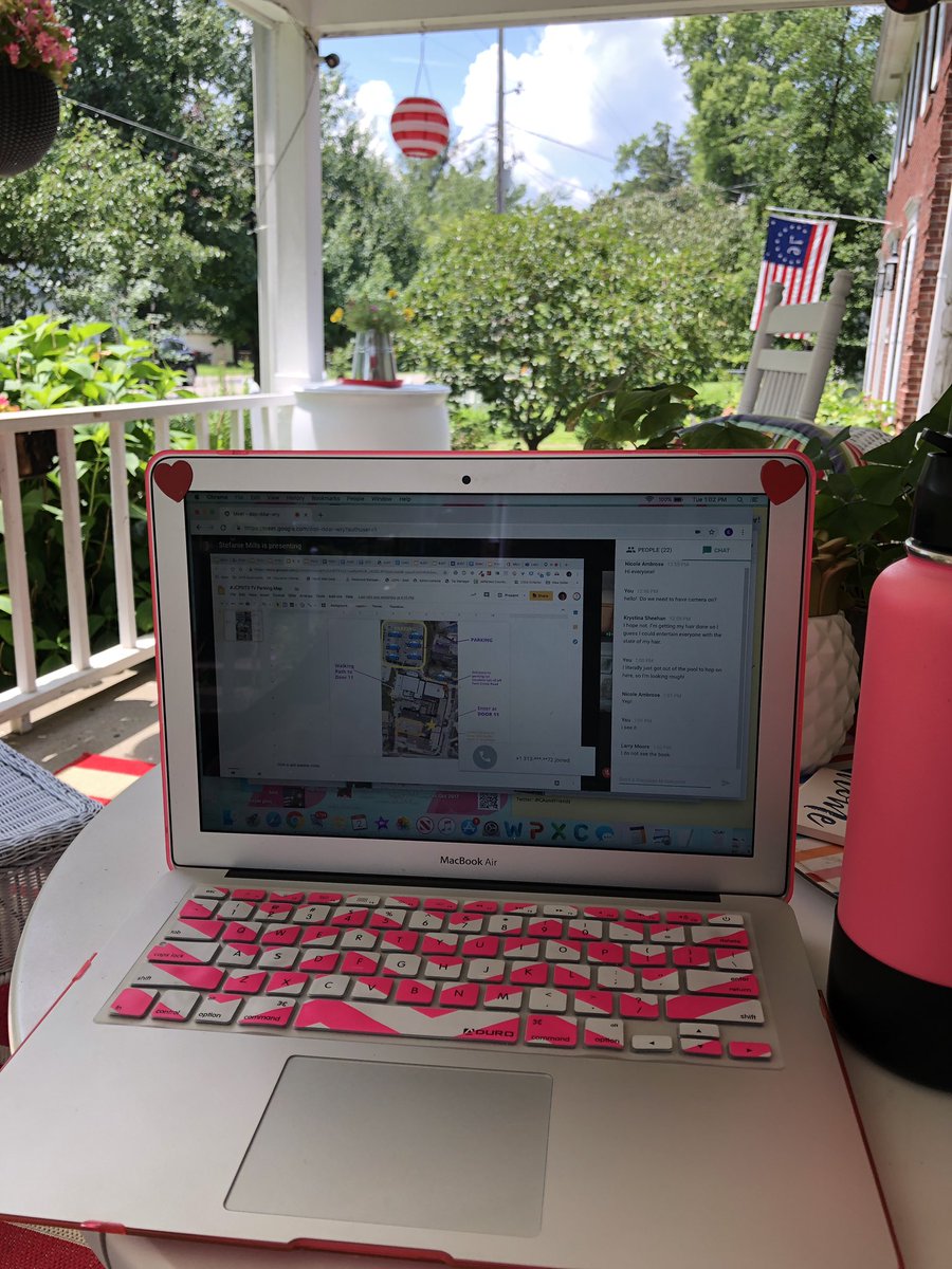 emilyf_blake's tweet image. When you have to work on your summer break, this is the way to do it. #JCPSIT3 #JCPSIT3Technoversity #JCPSIT3CARES