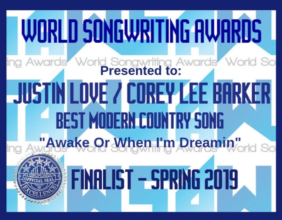 Ascend Music & Media (@ascendmm) on Twitter photo We are excited to announce that Hookline Publishing's Creative Director, <a href="/coreyleebarker/">coreyleebarker</a>, was in the <a href="/WorldSongwriti1/">World Songwriting Awards</a> Top 10 Finalist for two songs!!! 🎉
Congratulations all from all of us at Ascend Music & Media!
#AscendMusicAndMedia #HooklinePublishing #WSA We are excited to announce that Hookline Publishing's Creative Director, <a href="/coreyleebarker/">coreyleebarker</a>, was in the <a href="/WorldSongwriti1/">World Songwriting Awards</a> Top 10 Finalist for two songs!!! 🎉
Congratulations all from all of us at Ascend Music & Media!
#AscendMusicAndMedia #HooklinePublishing #WSA
