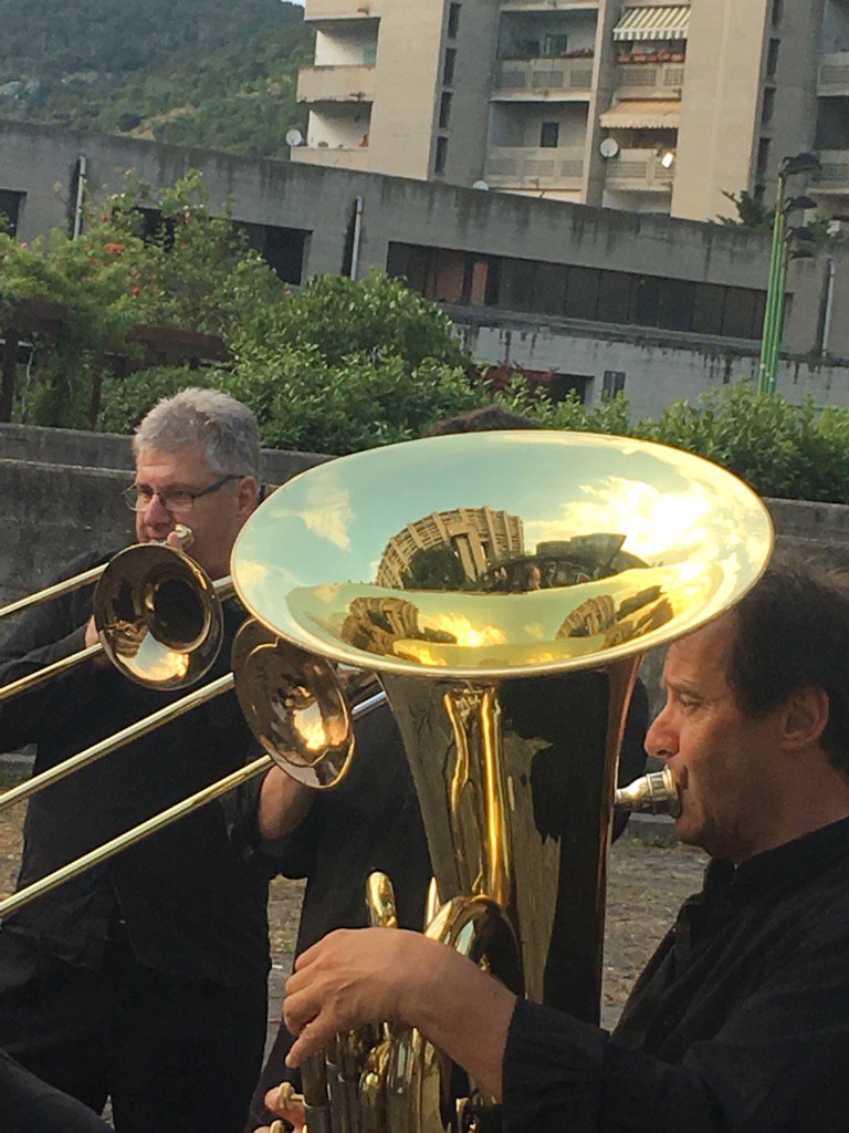 Per Note d'estate in città, oggi gli Ottoni del Verdi sono a Melara!

#sempreverdi #trieste