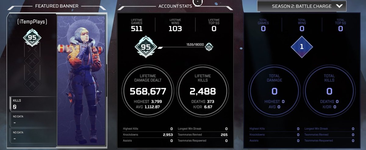 apex stats apex stats