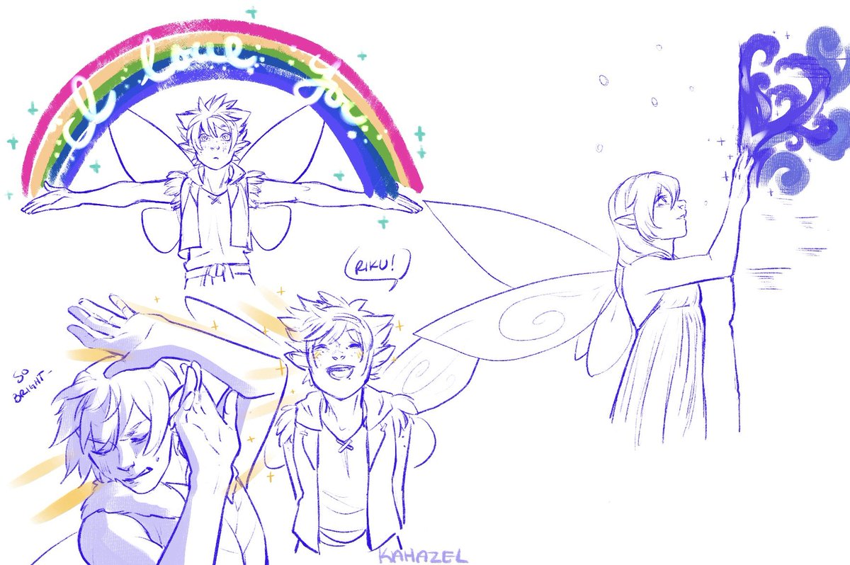 Humor me, I've been daydreaming about fairies for a little over a week now.
#kingdomhearts #kh 