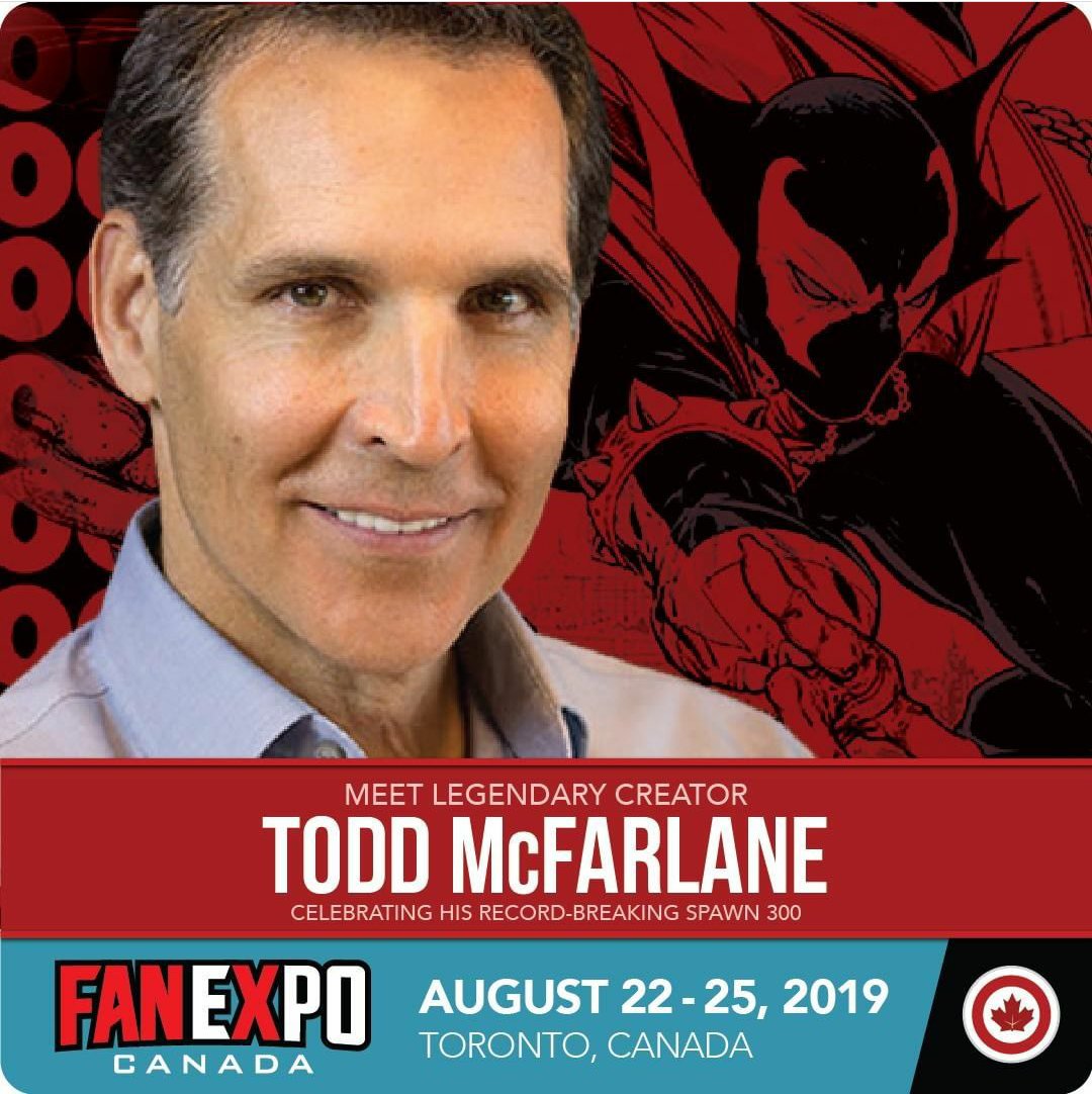 CybertronBeast's tweet photo. If I had a "Bucket List" of Comic Creators I hoped to meet, then @Todd_McFarlane would be right at the top! I've been a fan of his since before I knew who he was, as he drew one of the first comics I ever owned... "Skating on Thin Ice" , and he's Canadian to boot! @FANEXPOCANADA https://t.co/ncOF3QKKVP