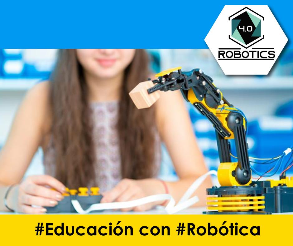 Robotics40com's tweet image. Los #Robots están ganando cada vez más espacio en el #Desarrollo #Educativo de los profesionales del futuro. Si está pensado en implementar un proyecto de #Robótica en su #Institución #Educativa o #Empresa, le invitamos a conocer las soluciones que tiene Robotics 4.0 😜🤖👈