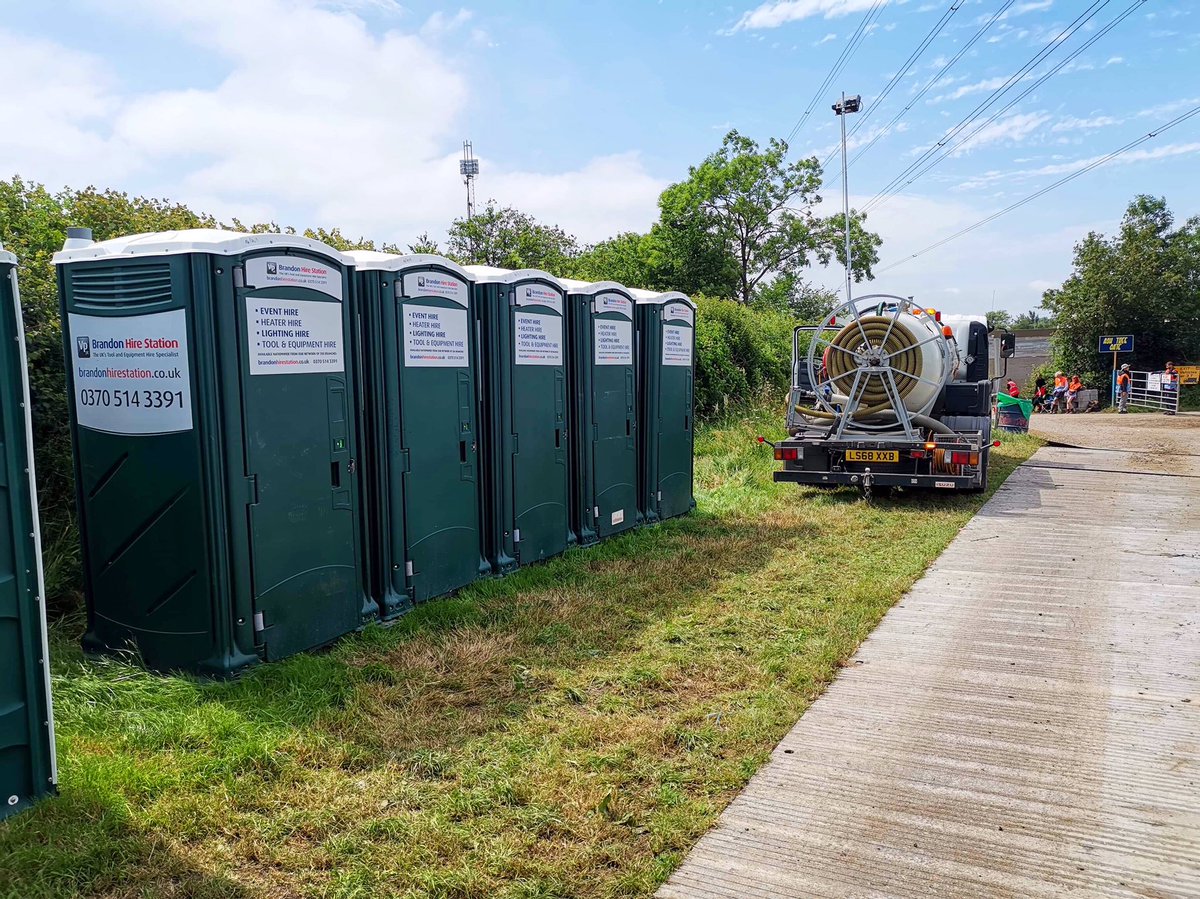 here we are at Glastonbury this year, our team at Weston supplying for this one☀️🌳 #eventprofs #eventprofsuk #brandonhirestation #brandoneventhire #toilethire #festivalhire #festivalequipment #eventing