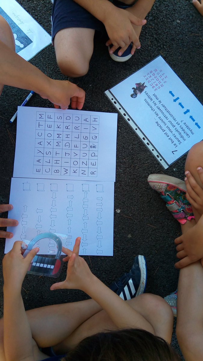 S_Bella74's tweet image. Excellent moment partagé entre 2 classes avec notre escape game pirate où les 45 élèves devaient résoudre 8 défis pour ouvrir le coffre au trésor #escapegame #maternelle #liaisonintercycle #coopération #VivreEnsemble #énigmes #resolutionprobleme