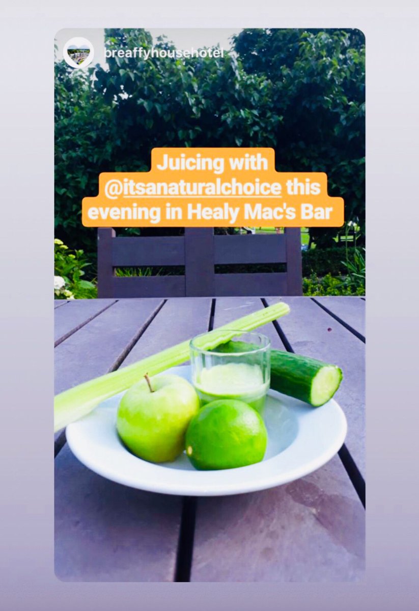 What a great evening to be juicing!

We’ll be having another juice talk <a href="/BreaffyHouse/">BreaffyHouse</a> next Tuesday at 6pm in <a href="/HealyMacs/">Healy Mac's</a> bar

Pop in!
Ask your questions!
Have a sneaky taster! (Everyone loved them tonight😋)
Quiz the nutritional therapist 😁

@itsanaturalchoice