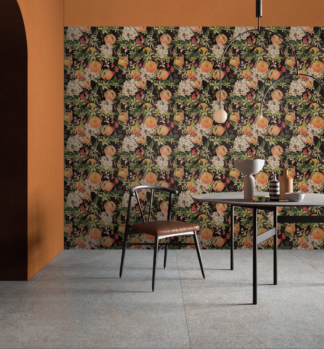 CeramicsOfItaly's tweet photo. #TileTuesday #TRENDALERT #BigPatterns: Large-format tiles = more room for graphic patterns! Larger slabs reduce the number of visible grout lines, creating an effect we like to call #ceramicwallpaper. Here are just a few stunning examples of this trend! #Italiantile https://t.co/sQ19ZAMGRq