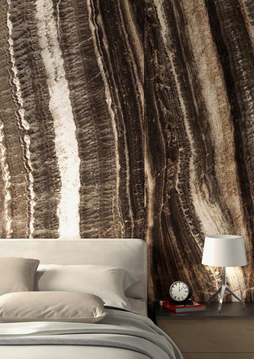 CeramicsOfItaly's tweet photo. #TileTuesday #TRENDALERT #BigPatterns: Large-format tiles = more room for graphic patterns! Larger slabs reduce the number of visible grout lines, creating an effect we like to call #ceramicwallpaper. Here are just a few stunning examples of this trend! #Italiantile https://t.co/sQ19ZAMGRq