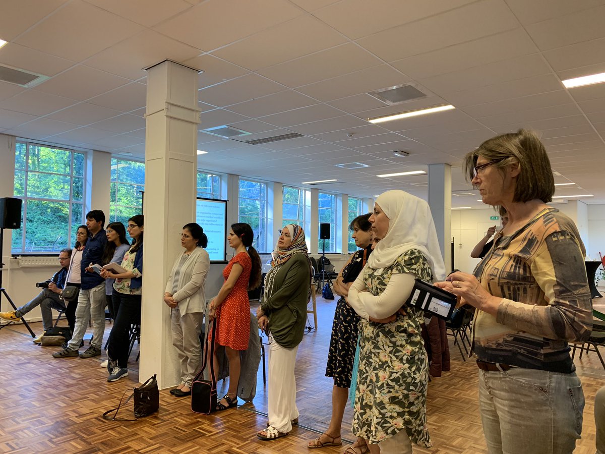 Maaksessie vrouwelijke nieuwkomers: fantastische vrouwen met wie we een actie-agenda opstellen voor 2019-2020.