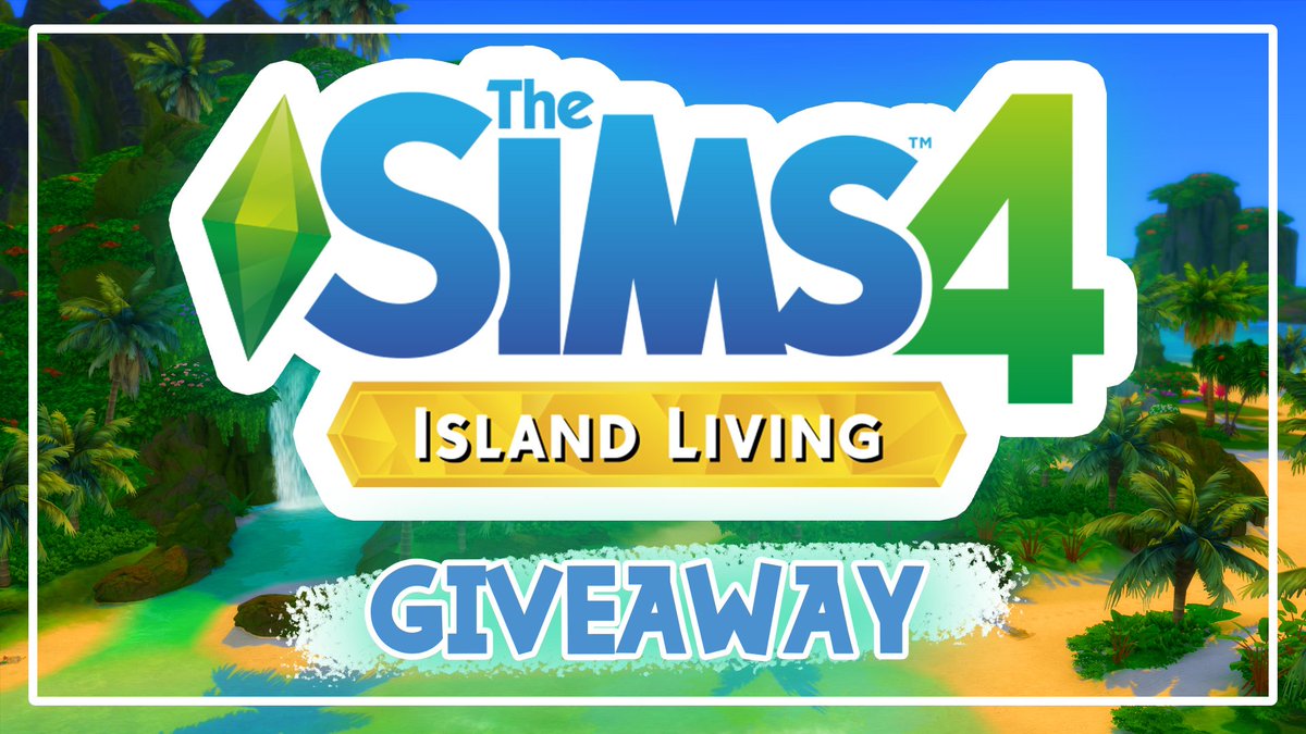 DeeSimsYT's tweet photo. 🌴💙DeeSims Island Living Giveaway💙🌴

SIMS STUCK ON LAND? GOTCHU BOO! THANK YOU #EAGameChangers 

To enter:
💙Sub to me on YouTube: https://t.co/AbAxuI0k12
💚Follow me on Twitch: https://t.co/9hyt5iOiG1
💙RT THIS POST &amp; REPLY DeeSquadt! and don't forget the "t"

ENDS JULY 6TH https://t.co/skUxnfDwt5
