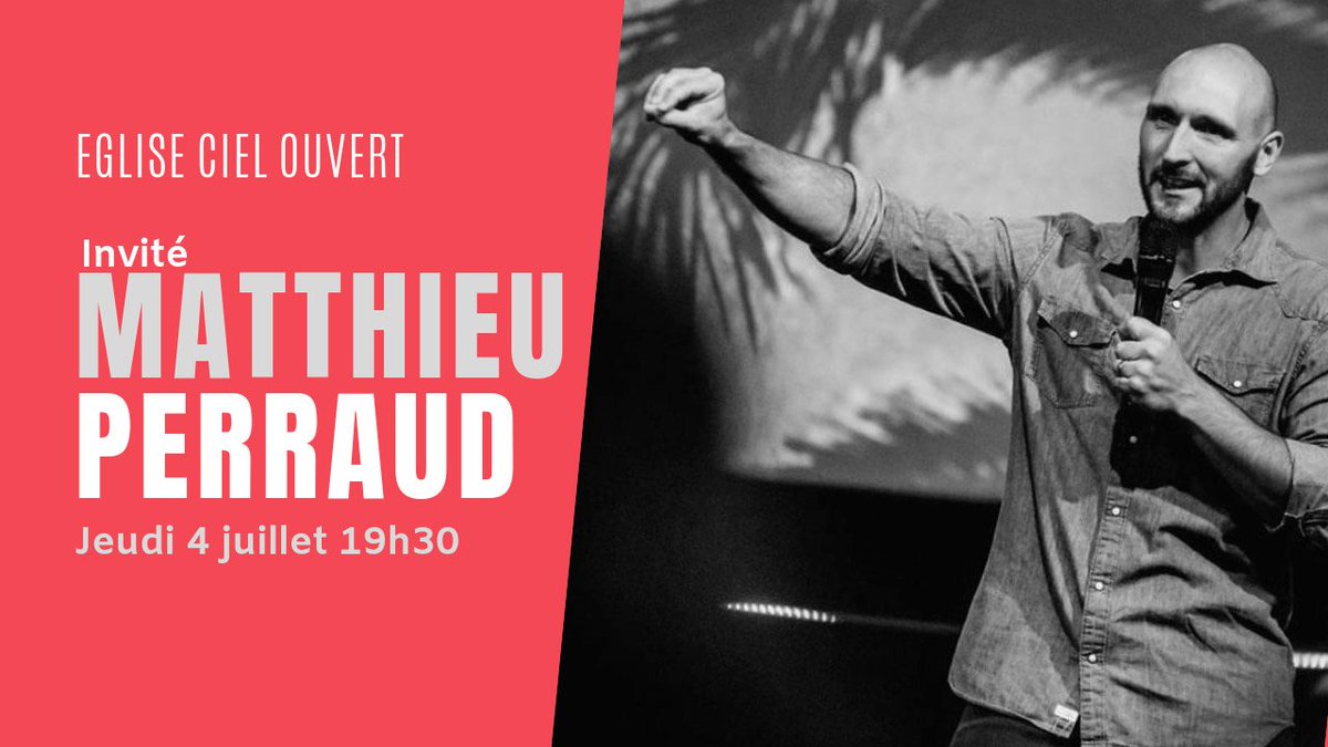 eCielOuvert's tweet photo. Ce jeudi à 19h30 nous recevons Matthieu Perraud, pasteur de l'enfance et de la famille à l'@EgliseMomentum de Bordeaux.
C'est une joie de l'accueillir pour la première fois parmi nous et de découvrir son ministère.
N'hésitez pas à nous rejoindre ! https://t.co/HmvzBFdMG8