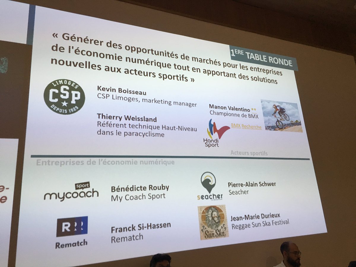 Le 2 juillet 2019 marquera le début d’une histoire pour le #SportTech en <a href="/NvelleAquitaine/">Nouvelle-Aquitaine</a> avec ce Colloque #Sport &amp; #Numérique.
Du monde, des échanges constructifs, des projets, des savoir-faire 👍
Merci au <a href="/CROSNAq/">CROS Nouvelle-Aquitaine</a>, à <a href="/UNITEC_Bdx/">UNITEC</a>, à tous les intervenants et au public nombreux 👌