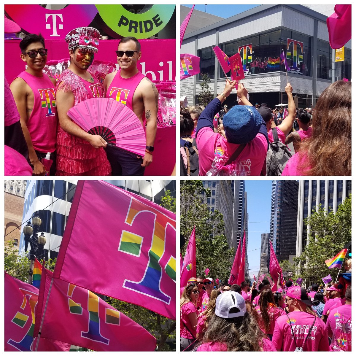 #SFPride19 a few days have gone by and wow what an incredible experience it was! I love being a part of a company that embraces #unlimitedpride, #loveislove and allows each of us to #beyou
