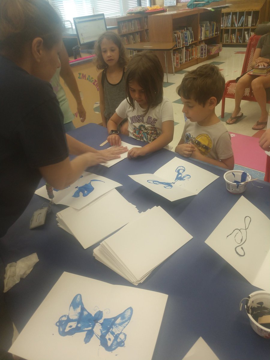 RES_Library's tweet photo. Today's open library was fun, but next week will be even better. Stay tuned for clues about what we'll be doing! @ReisterstownES @RES_PTA @BCPSLMP @ARTatRES https://t.co/x5ZiFP6g3k