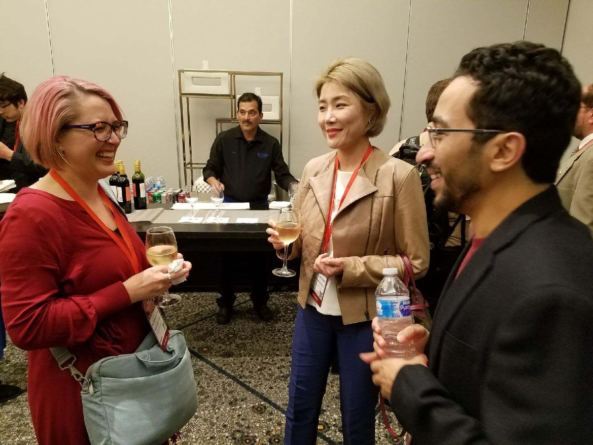 asaiojournal's tweet photo. #ASAIOfyi Reception with Pioneers James Long MD PhD, Paul S. Malchesky, D. Eng, and J Donald Hill MD at #ASAIO2019
Find out more about ASAIOfyi at https://t.co/YoeHOO24Sp https://t.co/WEyms2U9ED