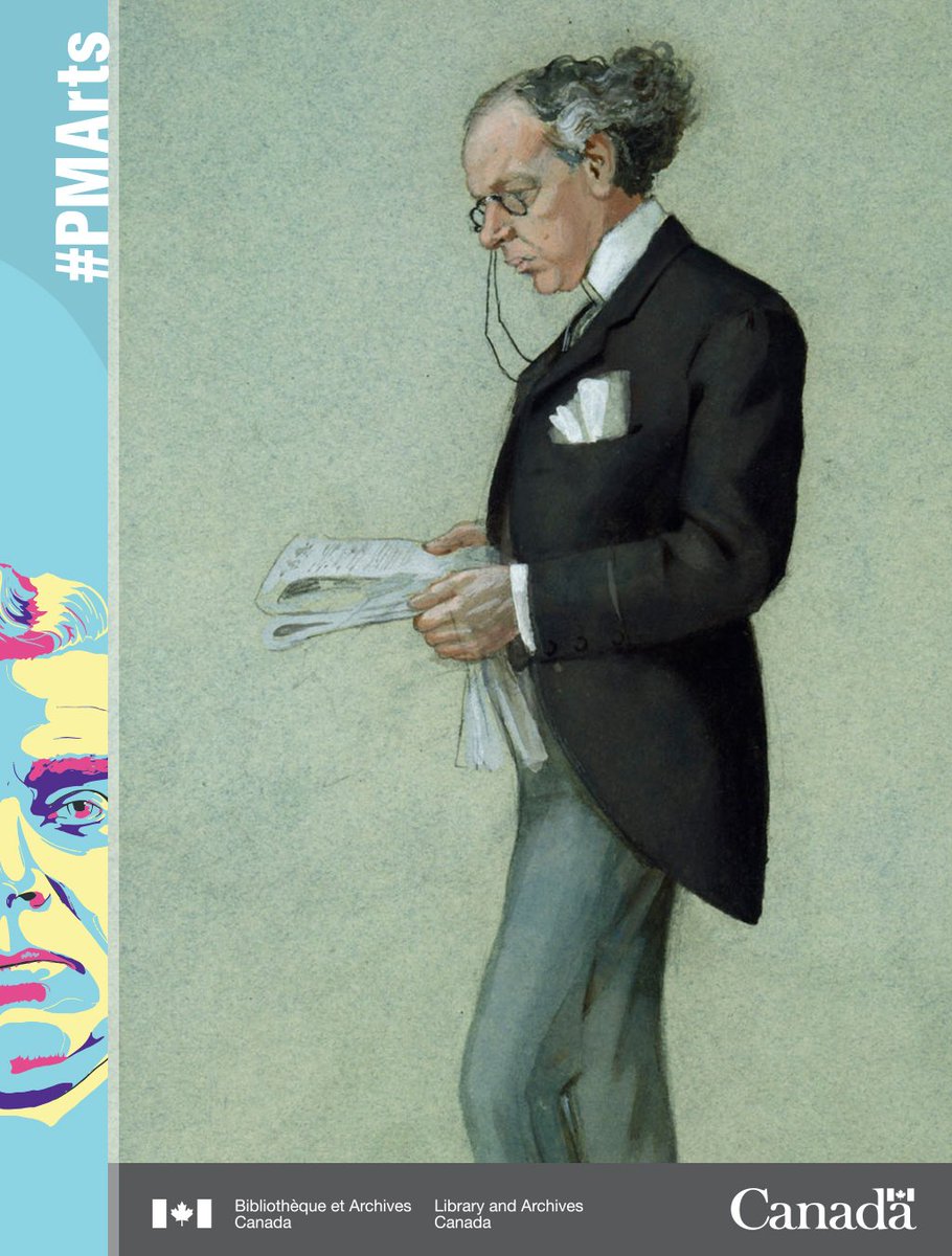 BiblioArchives's tweet photo. Sir Leslie Ward (de son nom de plume «Spy») était un caricaturiste bien connu qui travaillait pour le magazine Vanity Fair. Il a réalisé ce portrait de sir Wilfrid Laurier en 1897, alors que celui-ci était en Angleterre pour le Jubilé de diamant. #PMArts https://t.co/dhH3q24sog https://t.co/7HZIrgvY8W
