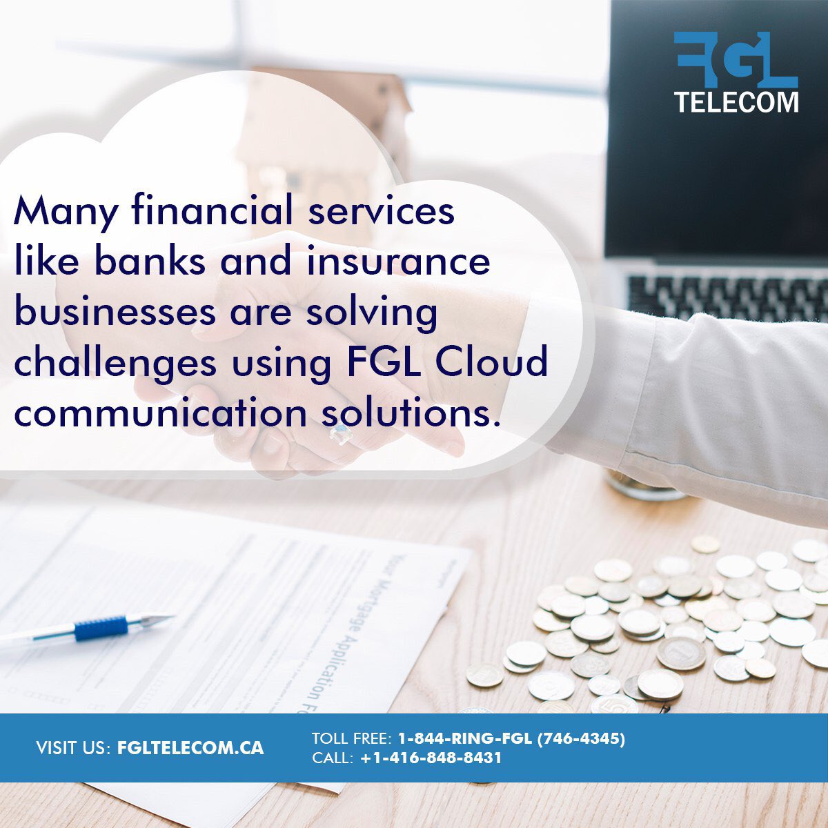 FGLtelecomInc's tweet photo. Our reliable solutions will help you stay compliant. 
Features: Call flexibility, Employee Mobility, and Built-in call recording to adhere to regulations. #business #finance #Financial #financialservices #FinancialFreedom #insurance #challenge #fgl #fgltelecom #cloudsecurity https://t.co/oPiDbbdPeR