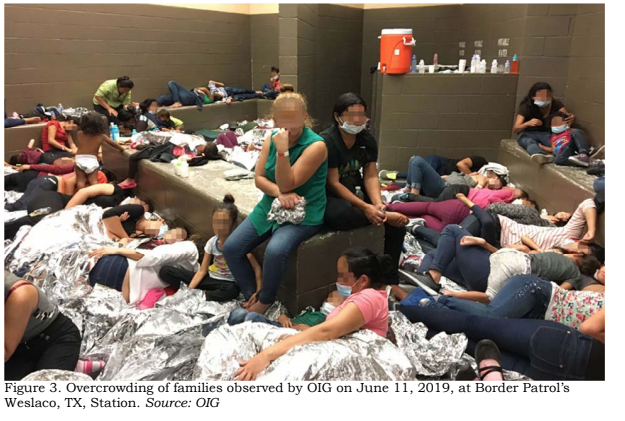 BuzzFeedNews's tweet photo. These shocking photos taken by US government inspectors show the way people are being crammed into overcrowded border facilities. https://t.co/e00Gd8xWCU https://t.co/DYHUUU5wLA