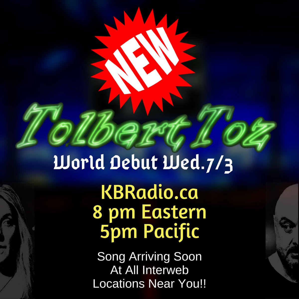 @KBRadio_Canada @TolbertToz @RedroadFM @LonelyOakRadio @joyrock1212 Right on...Thanks Al!!
We appreciate it.

What Al Said...
#WorldDebut Wed. 7/3 
#IndieShow starts at 8. 🕗
Don’t be Late (ET)
👉 KBRadio.ca

🔎👀@TolbertToz 🔛🌏↔️🕸

🌏☮️
@SusanBrodie_221 @dorner_martina 
@pro_merch 

#museboost