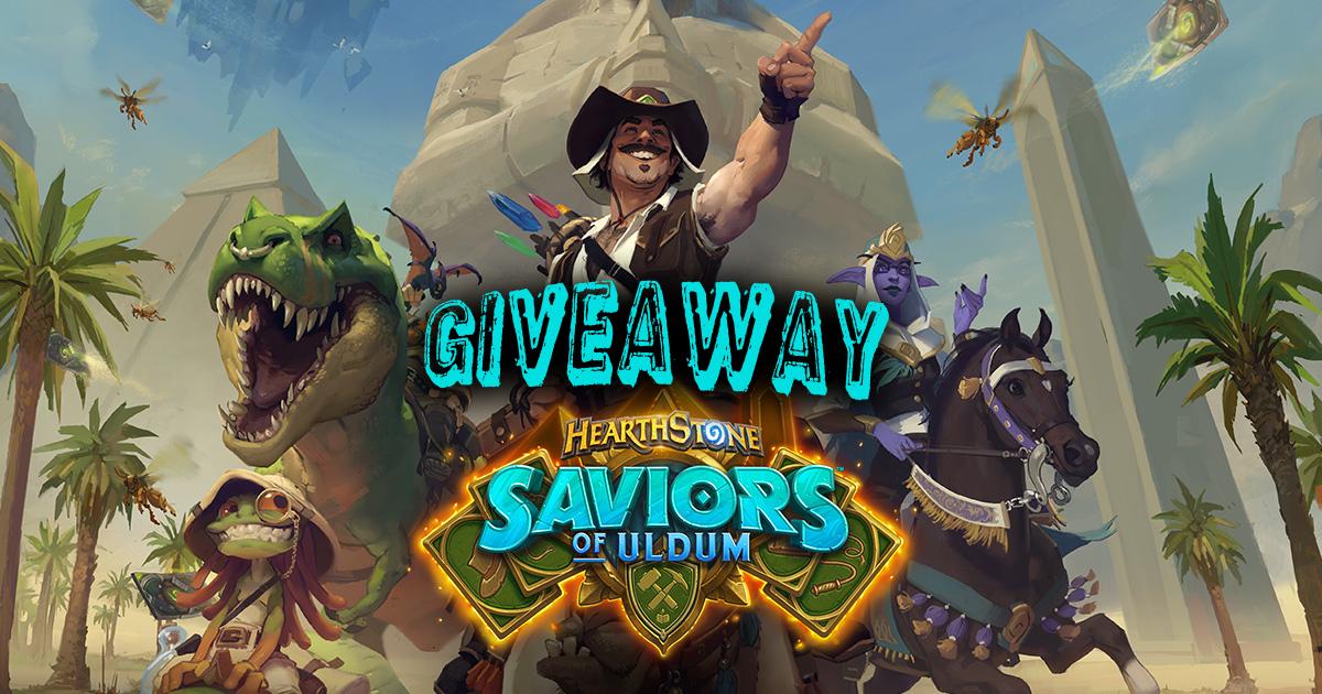 Phantasmagg's tweet image. Hearthstone - #SaviorsofUldum Pre-purchase Bundle Giveaway!

- Follow Us.
- Retweet this post.

Registration period is between 02.07.19 - 12.07.19.
The winner will be announced on 13.07.19.

#Giveaway #TeamPhantasma #Hearthstone