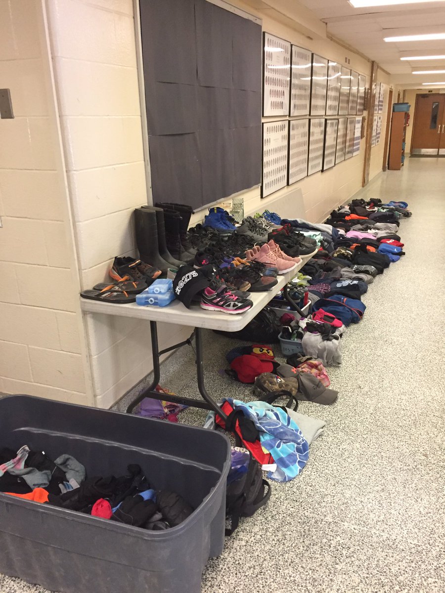 Hey Marchmont families, have you been wondering where some items have gone to? Well, look no further than our front hallway. We are here all week if you want to come have a look. Friday morning, July 5th, it will be packed up and donated. Come visit.