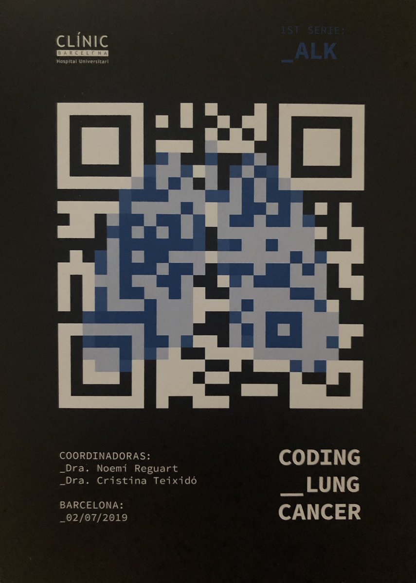teixido_c's tweet image. Un placer compartir experiencias de diagnóstico molecular y estrategias de tratamiento de ALK en el #CodingLungCancer 1stserie: #ALK  @hospitalclinic con los doctores @JordiRemon @mayoccc @margamajem @LopezVilaro @NReguart , Muñoz y Navarro  #biomarkers #🧬